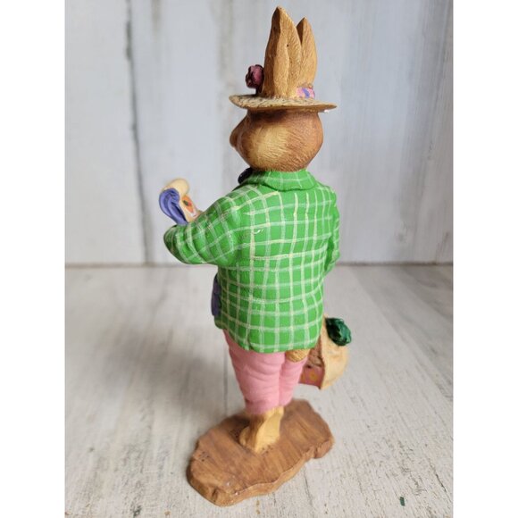 Dept 56 rabbits general store owner spring home decor vintage - Picture 7 of 11
